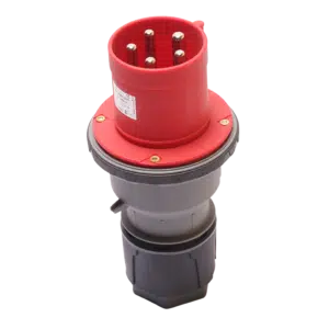 Ficha Industrial Macho 3P+T+N 63A