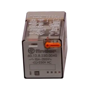 Relé 2 Inversores 10A Bobine 230VAC 60.12.8.0230.0040