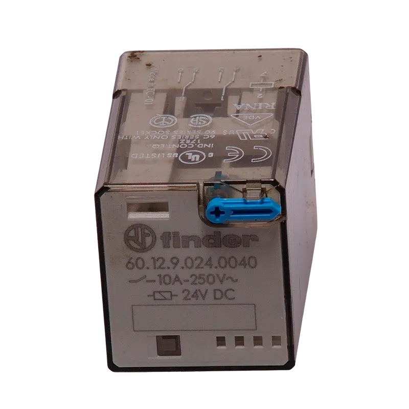 Relé 2 Inversores 10A Bobine 24VDC 60.12.9.024.0040