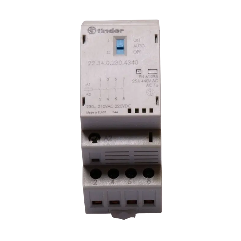 Contactor Modular 4 Polos 25A Bob:230VAC 22.34.0.230.4340
