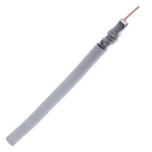 Cabo Coaxial RG6 Branco