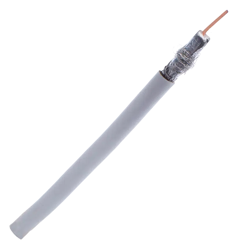Cabo Coaxial RG6 Branco