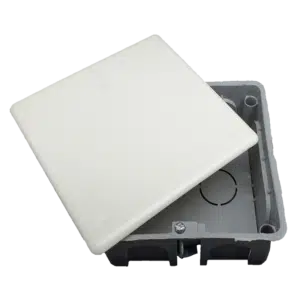 Caixa de Derivação 80X80X40mm com Tampa