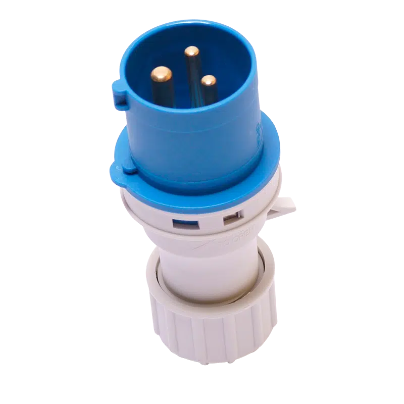 Ficha Industrial Macho 2P+T 16A