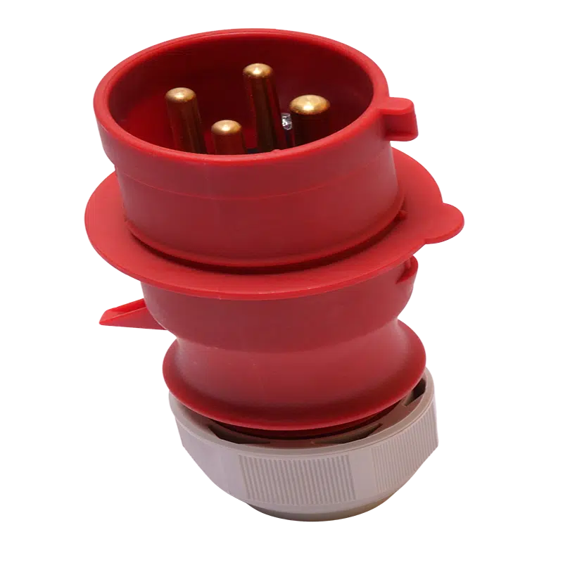 Ficha Industrial Macho 3P+T 32A