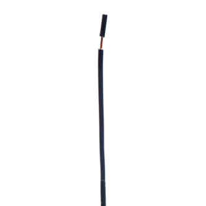 Fio Rígido 2,5mm2 Preto H07V-U (100 mt)