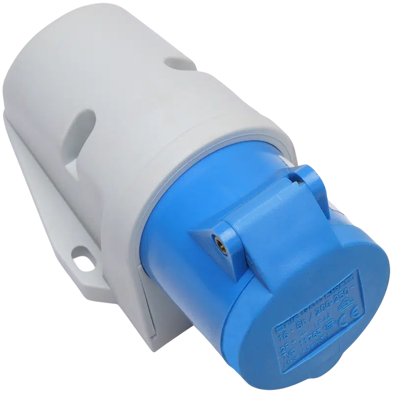 Tomada Industrial 2P+T 16A 230V IP54
