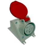 Tomada Industrial 3P+T+N 16A 400V IP44