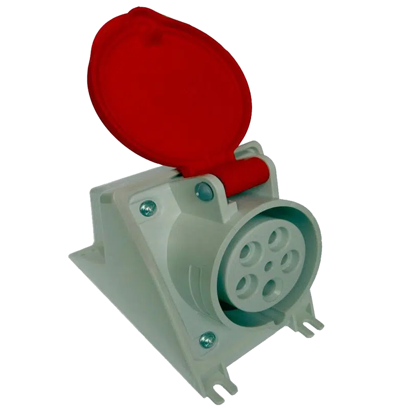 Tomada Industrial 3P+T+N 16A 400V IP44