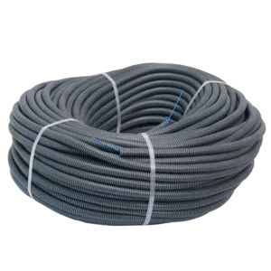 Tubo Anelado com Guia 16mm 100mt Cinzento OSH