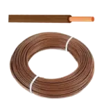 Fio Flexível 2,5mm2 Castanho H07V-K (100 mt)