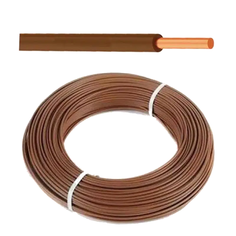 Fio Flexível 2,5mm2 Castanho H07V-K (100 mt)