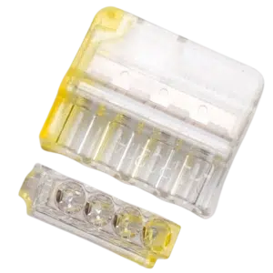 Ligador WAGO 4X2,5mm2 para Fios Rígidos