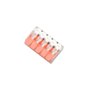 Ligador WAGO 5X2,5mm2 para Fios Flexíveis