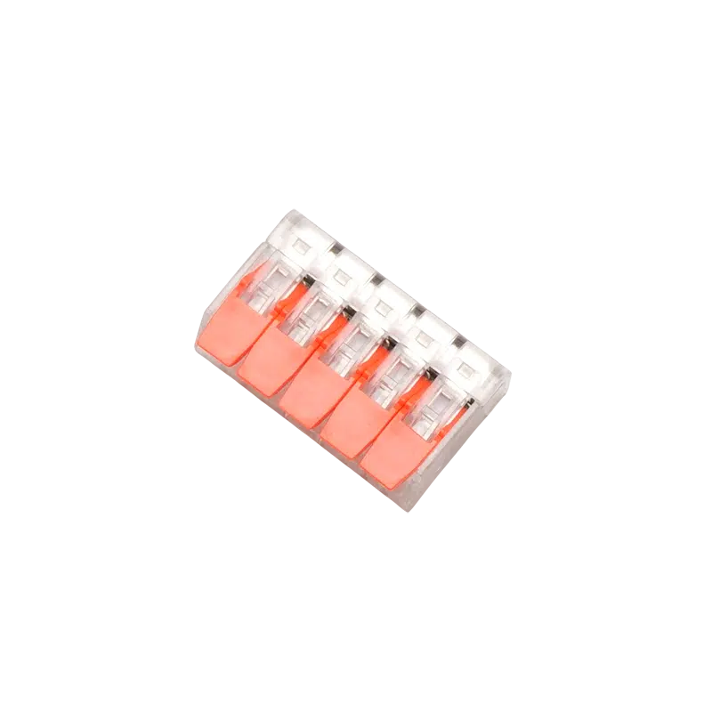 Ligador WAGO 5X2,5mm2 para Fios Flexíveis