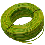 Fio Flexível 1,5mm2 Verde/Amarelo H07V-K (100 mt)