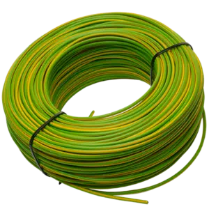 Fio Flexível 1,5mm2 Verde/Amarelo H07V-K (100 mt)