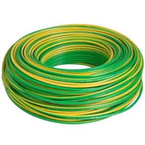 Fio Flexível 6mm2 Verde/Amarelo H07V-K (100 mt)