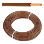Fio Flexível 6mm2 Castanho H07V-K (100 mt)