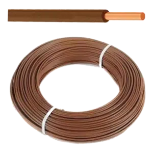 Fio Flexível 6mm2 Castanho H07V-K (100 mt)