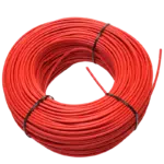 Fio Flexível 4mm2 Vermelho H07V-K (100 mt)