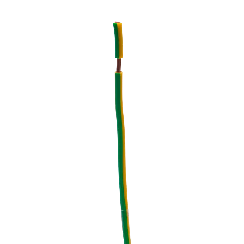 Fio Flexível 4mm2 Verde/Amarelo H07V-K (100 mt)