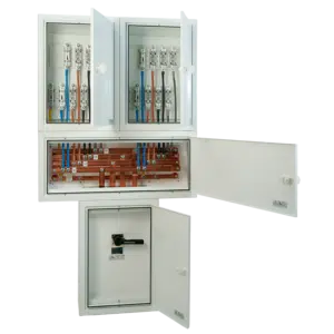 Quadro de Coluna 250A com Barra. e 4 Saídas 700X1300X200mm