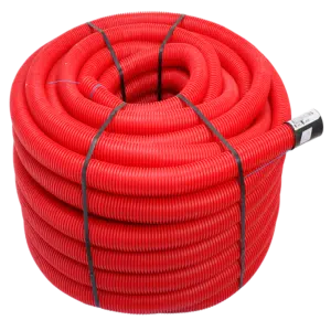 Tubo Corrugado 40mm Vermelho 50mt 2WW