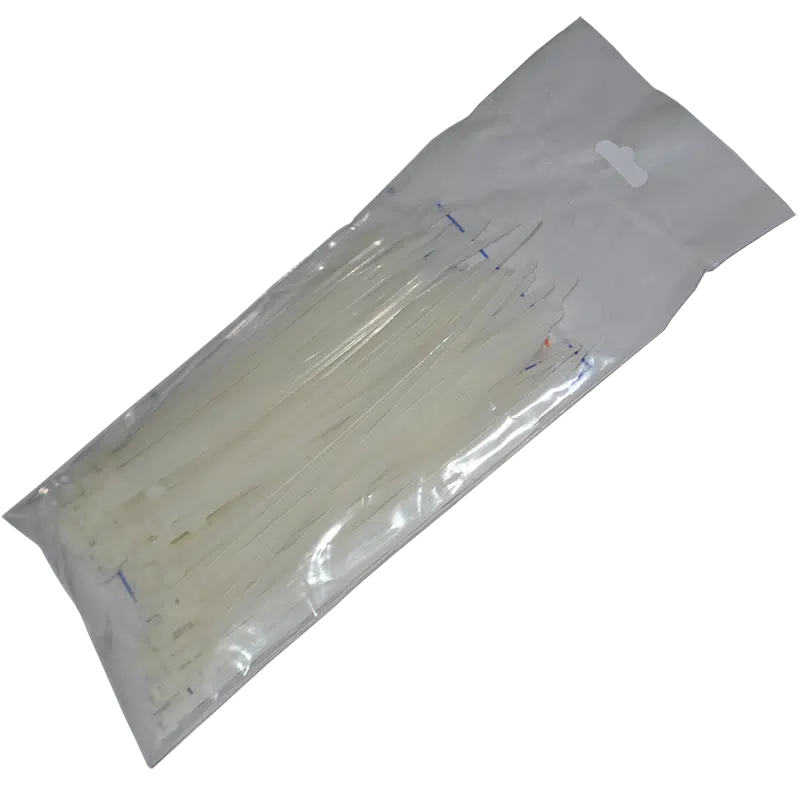Abraçadeira de Fivela 160X4,8mm Branca