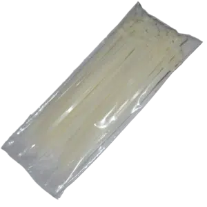 Abraçadeira de Fivela 200X4,8mm Branca