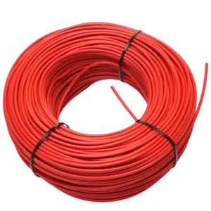 Fio Flexível 6mm2 Vermelho H07V-K (100 mt)