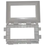 2 Modulo para Calha Técnica 100X50mm APS-107