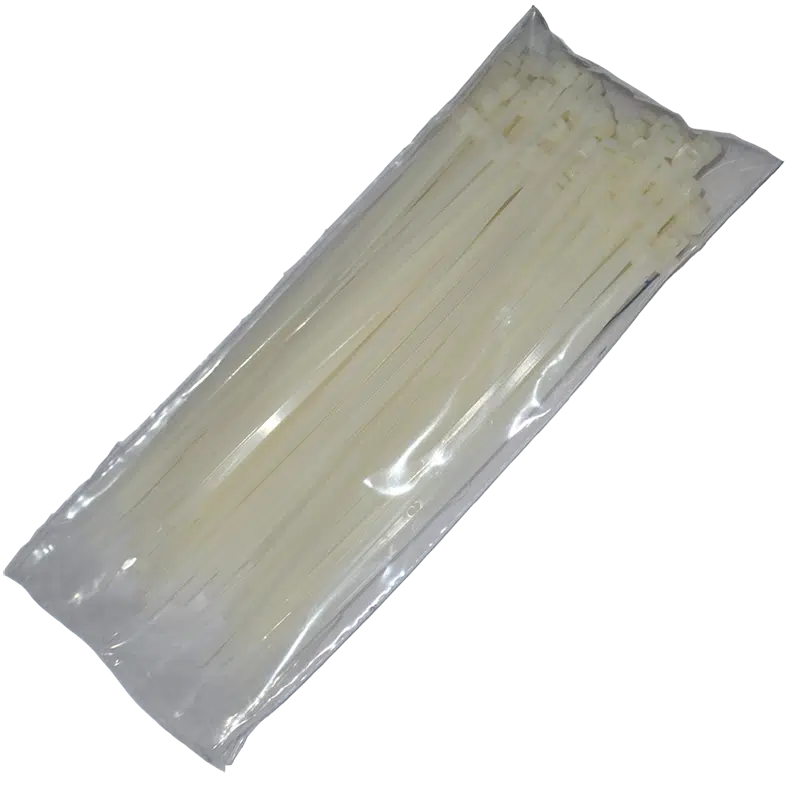 Abraçadeira de Fivela 200X2,5mm Branca