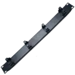 Passa Fios de Metal 19" 1U Preto 483X55X42mm
