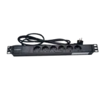 Regua de Energia 19" 1U 6 Tomadas