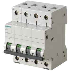 Disjuntor 3P+N 50A-C 4,5KA 5SL3650-7