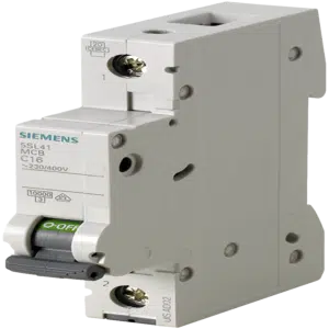 Disjuntor 1P 16A-C 10KA 5SL4116-7