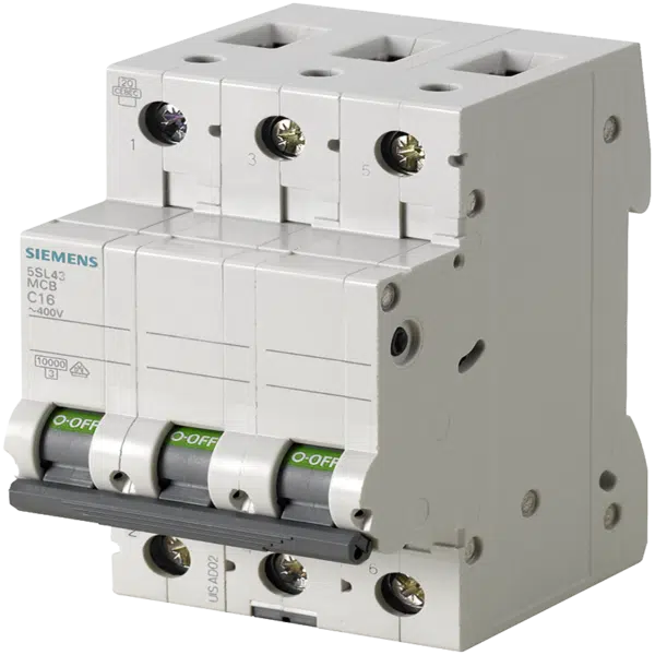 Disjuntor 3P 16A-C 10KA 5SL4316-7