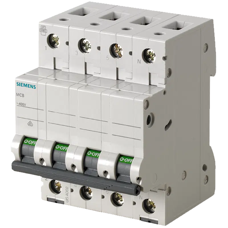 Disjuntor 3P+N 50A-C 10KA 5SL4650-7