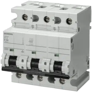 Disjuntor 3P 100A-C 10KA 5SP4391-7