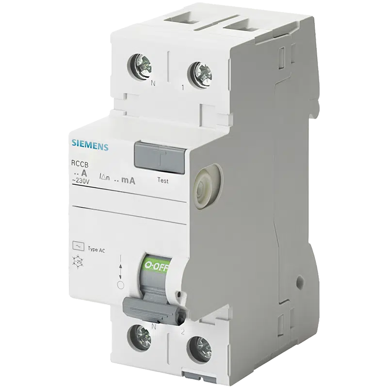 Interruptor Diferencial 1P+N 63A 30MA 5SV4316-0KL