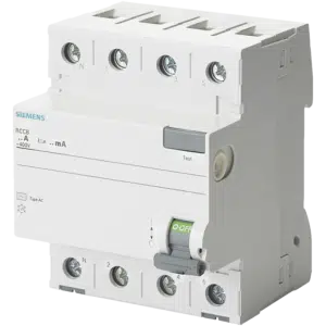 Interruptor Diferencial 3P+N 63A 30MA 400V 5SV4346-0