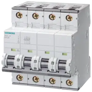 Disjuntor 4P 63A - C 6KA 5SY6463-7