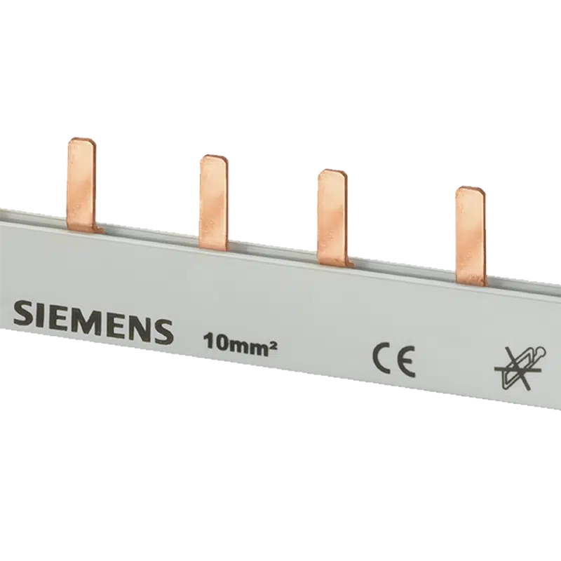 Barramento tipo Pente 2P 10mm2 para 3 Disjuntores 5ST3607
