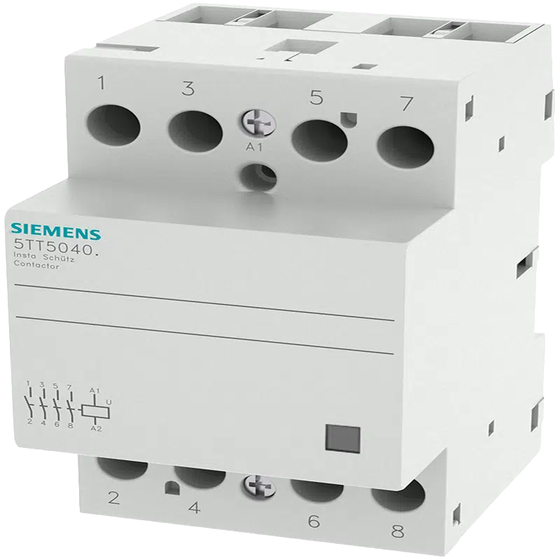 Contactor Modular 4 Polos 40A Bob:230VAC/DC 5TT5040-0