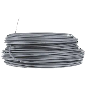 Fio Rígido 6mm2 Cinzento H07V-U (100 mt)