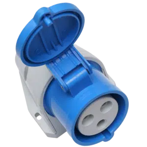 Tomada Industrial 2P+T 16A 230V IP67