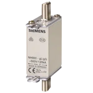 Fusível NH00 GG 50A 3NA3820