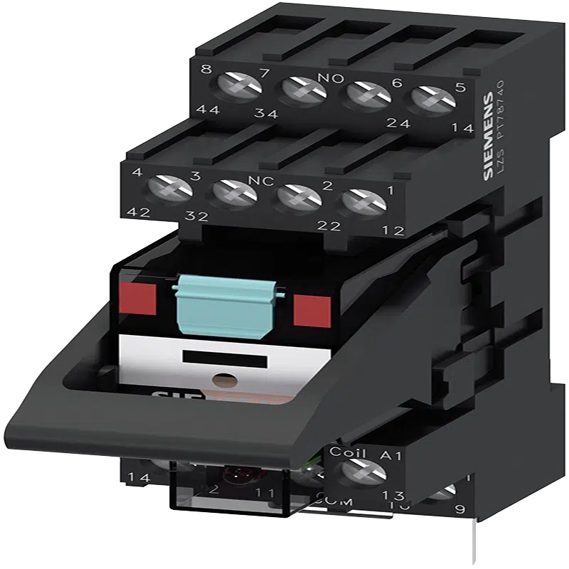 Base+Relé 4 Inversores 6A Bobine 115VAC LZS:PT5A5S15