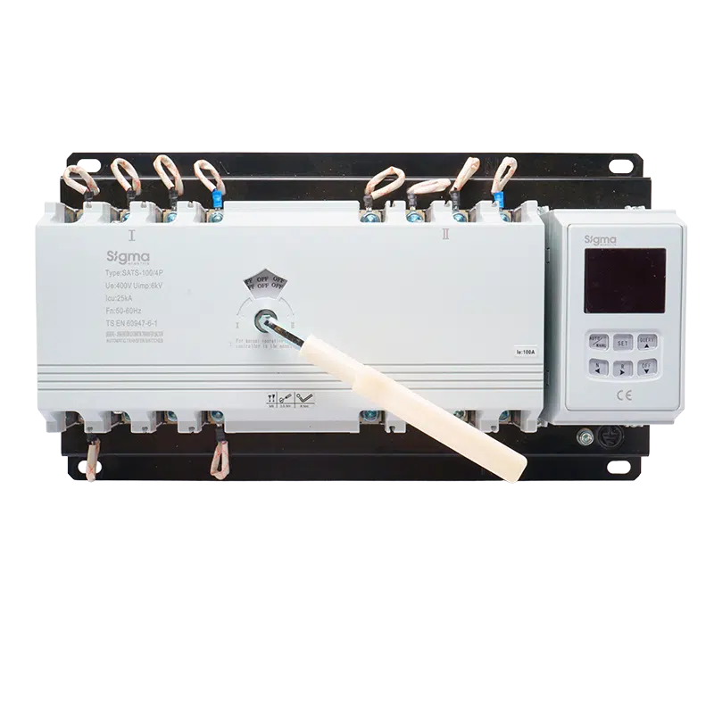 Inversor Automático Digital 4P 100A   Ref. SATS-100